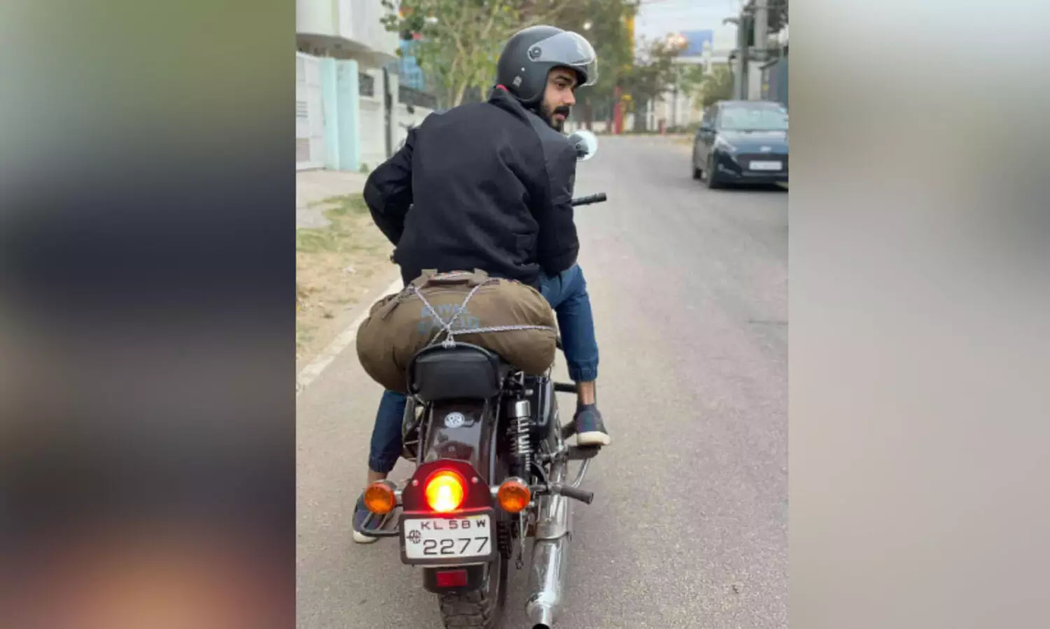 ബുള്ളറ്റിൽ നേപ്പാളിലെത്തി ഫായിസ്