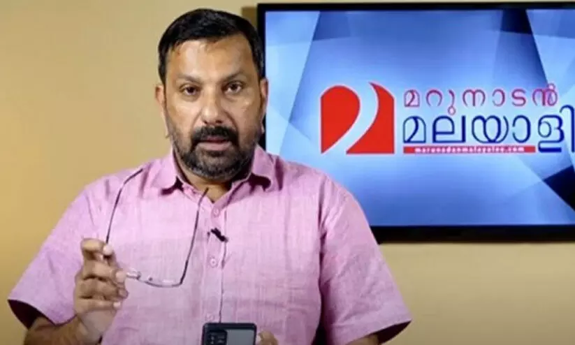 ടി.എൻ. പ്രതാപൻ എം.പിക്കെതിരെ അപവാദം: മറുനാടൻ ഷാജനെതിരെ കുറ്റപത്രം സമർപ്പിച്ചു ടി.എൻ. പ്രതാപൻ എം.പിക്കെതിരെ അപവാദം: മറുനാടൻ ഷാജനെതിരെ കുറ്റപത്രം സമർപ്പിച്ചു