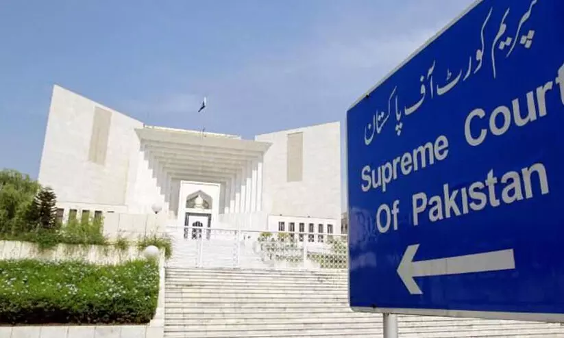 അവിശ്വാസം: രേഖ നൽകണമെന്ന് പാക് സുപ്രീംകോടതി അവിശ്വാസം: രേഖ നൽകണമെന്ന് പാക് സുപ്രീംകോടതി