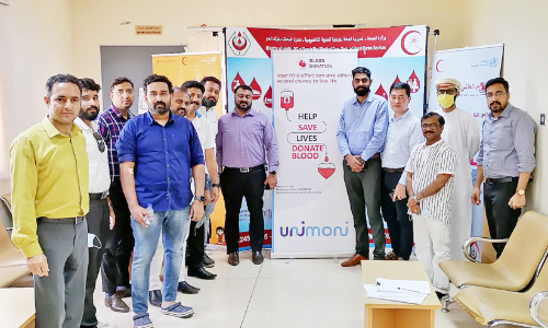 യൂനിമണി എക്‌സ്‌ചേഞ്ച് രക്തദാന ക്യാമ്പ്​