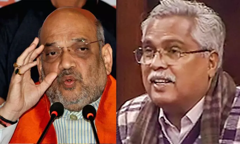 അമിത് ഷായോട് കൊമ്പു കോർത്ത് ബിനോയ് വിശ്വം അമിത് ഷായോട് കൊമ്പു കോർത്ത് ബിനോയ് വിശ്വം