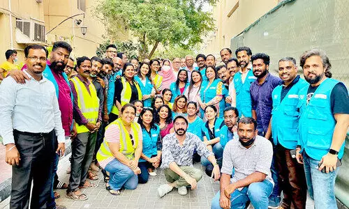 ഭ​ക്ഷ​ണ​വി​ത​ര​ണ​വു​മാ​യി അ​ക്കാ​ഫ്​