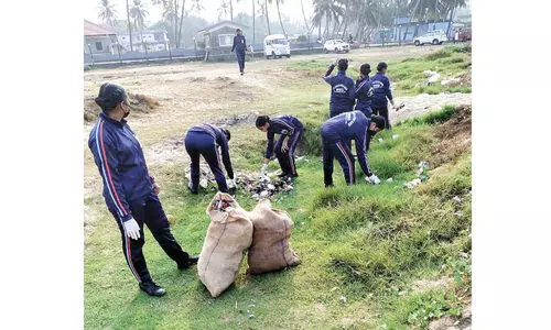 ചാവക്കാട് ബീച്ചിൽനിന്ന് എൻ.സി.സി കാഡറ്റുകൾ ശേഖരിച്ചത് 212 കിലോഗ്രാം പ്ലാസ്റ്റിക് മാലിന്യം