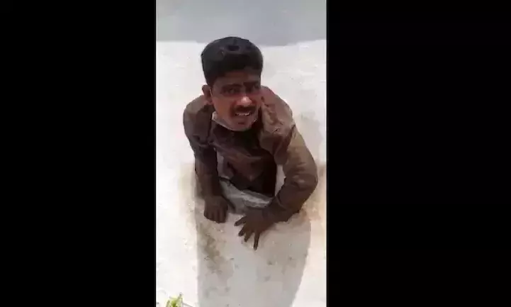 ക്ഷേത്രത്തിൽ നിന്ന് ആഭരണങ്ങൾ മോഷ്ടിക്കാൻ സ്വയം കുഴിച്ച കുഴിയിൽ കള്ളൻ കുടുങ്ങി