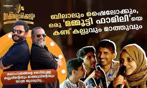 ബിലാലും ഷൈലോക്കും, ഒരു മമ്മൂട്ടി ഫാമിലിയെ കണ്ട് കല്ലുവും മാത്തുവും