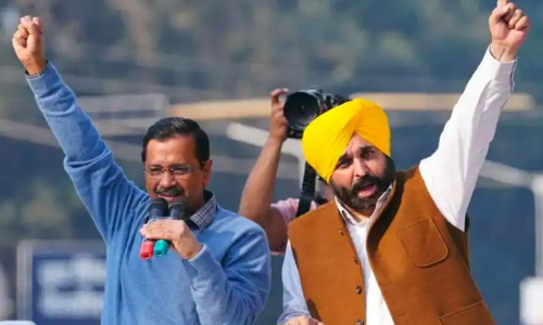 അരവിന്ദ് കെജ്‌രിവാള്‍, ഭഗവന്ത് മാൻ