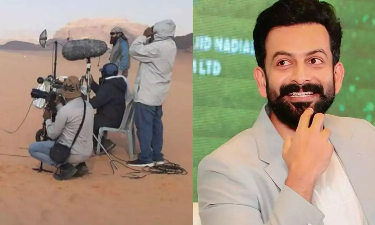 ആടുജീവിതം രണ്ടാംഘട്ട ചിത്രീകരണം സഹാറ മരുഭൂമിയിൽ തുടങ്ങി