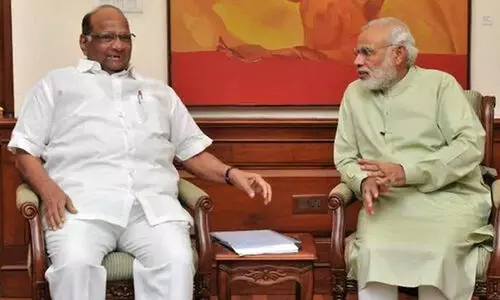 Sharad Pawar- Narendra Modi