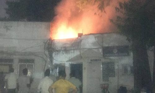 ഡൽഹിയിൽ കോൺഗ്രസ് ആസ്ഥാനത്ത് തീപിടിത്തം