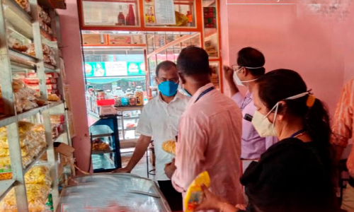 പകർച്ചവ്യാധി: കടകളിൽ പരിശോധന