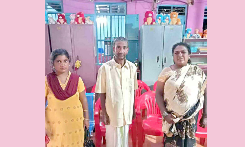 During the care of the shelter, Robert found relatives