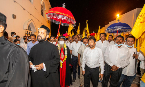 കാതോലിക്ക ബാവക്ക്​ ഒമാനിൽ സ്വീകരണം