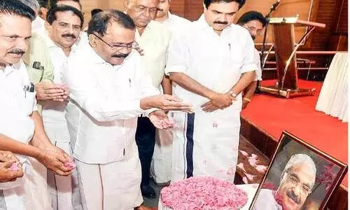 വരുംതലമുറക്ക് പാഠമാകേണ്ടത്;പലതും അവശേഷിപ്പിച്ച നേതാവാണ്കെ.എം. മാണി -ശ്രീധരൻ പിള്ള