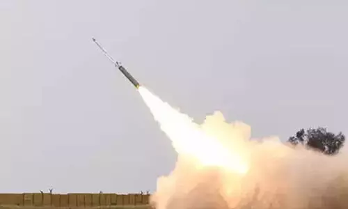 അതിവേഗ മിസൈൽ പ്രൊപ്പൽഷൻ സംവിധാനം വിജയകരമായി പരീക്ഷിച്ച് ഡി.ആർ.ഡി.ഒ