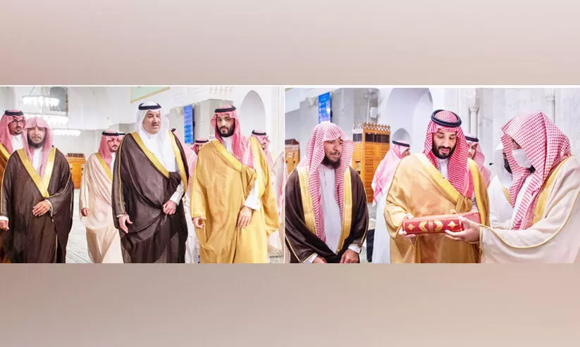 മ​സ്​​ജി​ദു​ൽ ഖു​ബാ​അ്​ വി​പു​ലീ​ക​ര​ണം പ്ര​ഖ്യാ​പി​ച്ച്​ കി​രീ​ടാ​വ​കാ​ശി