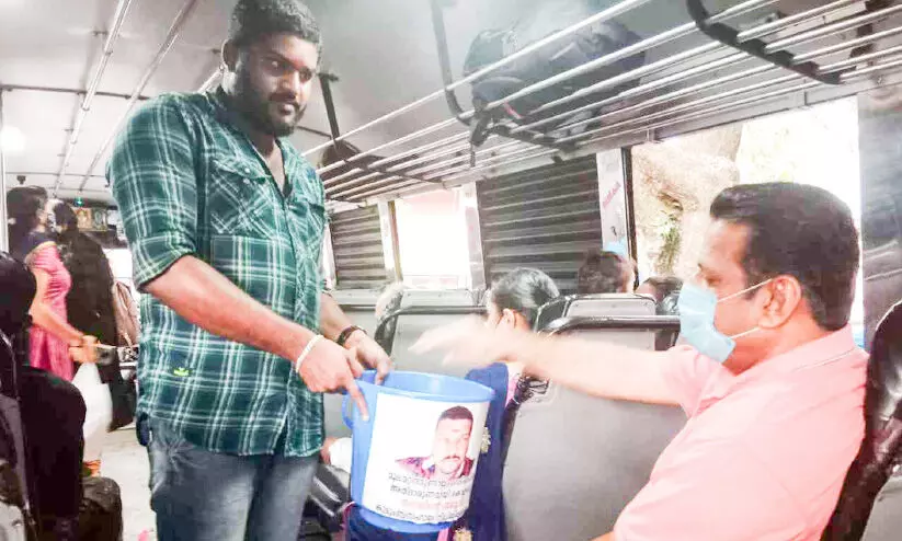 ദേവിയുടെ ഇന്നലത്തെ വരുമാനം സനലിന്‍റെ കുടുംബത്തിന്