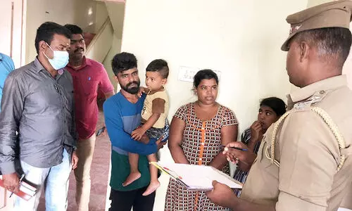 Sri Lankan refugee family