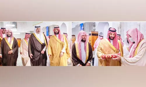 മ​സ്​​ജി​ദു​ൽ ഖു​ബാ​അ്​ വി​പു​ലീ​ക​ര​ണം പ്ര​ഖ്യാ​പി​ച്ച്​ കി​രീ​ടാ​വ​കാ​ശി