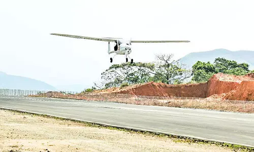 ട്രയൽ റൺ: സത്രം എയർ സ്ട്രിപ്പിൽ വിമാനം ഇറക്കാനായില്ല