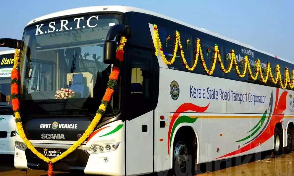 ksrtc Scania bus ksrtc Scania bus