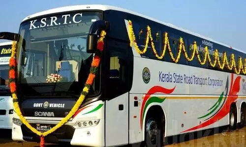 ksrtc Scania bus
