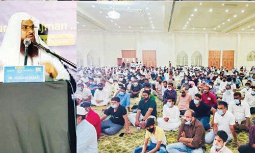 റമദാൻ സന്ദേശവുമായി റബ്ബിലേക്ക് മടങ്ങുക