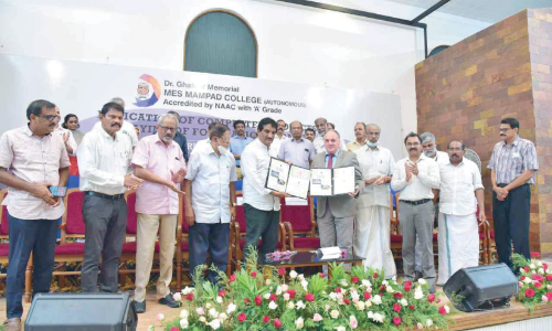 Academic Research Memorandum of Understanding handed over