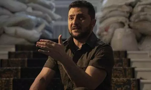 യുദ്ധം ആരംഭിച്ചതിന് ശേഷം റഷ്യ യുക്രെയ്നെ കുറ്റപ്പെടുത്തുകയാണ് -സെലൻസ്കി