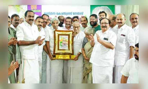 കോൺഗ്രസ് പ്രവർത്തകർ എസ്.എൻ.കമ്മത്തിനെ മാതൃകയാക്കണം - ഉമ്മൻ ചാണ്ടി