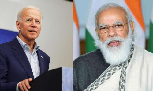 narendara modi and joe biden