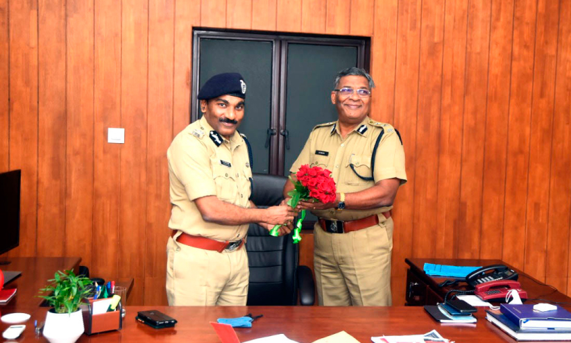 Police Academy Training IG KP Philip took charge Police Academy Training IG KP Philip took charge