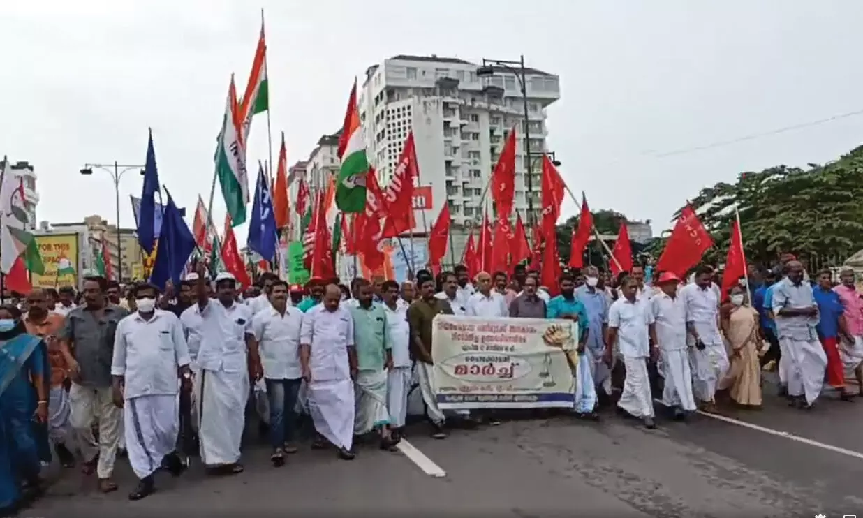 trade union HC march