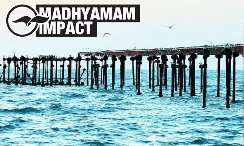 Alappuzha sea bridge