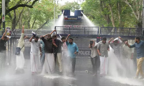 സംഘ് പരിവാർ അക്രമങ്ങളിൽ പ്രതിഷേധിച്ച് ഫ്രറ്റേണിറ്റിയുടെ രാജ്ഭവൻ മാർച്ച്