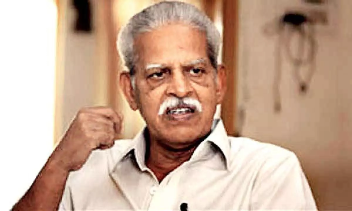 ഭിമ കൊറേഗാവ് കേസിൽ വരവര റാവുവിന്റെ ജാമ്യാപേക്ഷ തള്ളി ഭിമ കൊറേഗാവ് കേസിൽ വരവര റാവുവിന്റെ ജാമ്യാപേക്ഷ തള്ളി