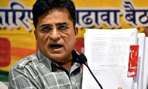 ബി.ജെ.പി നേതാവ് കിരിത് സോമയ്യയെ കാണാനില്ല, കണ്ടെത്തുന്നവർക്ക് പാരിതോഷികം; കളിയാക്കി പോസ്റ്ററുകൾ