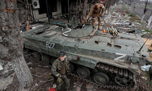 മരിയുപോളിൽ യുക്രെയ്ൻ സൈന്യം കീഴടങ്ങി; റഷ്യ നടത്തുന്നത് വംശഹത്യയെന്ന് ജോ ബൈഡൻ