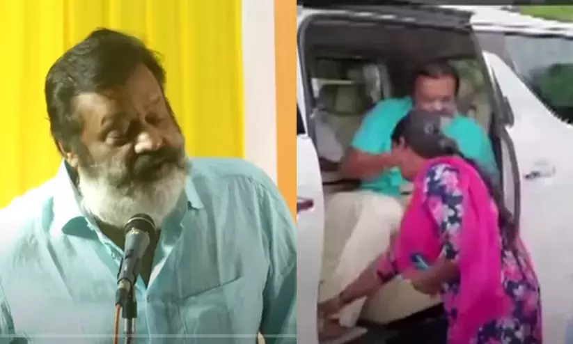 വിഷുക്കൈനീട്ട വിവാദത്തിന് പിന്നിൽ ചൊറിയന്‍ മാക്രിപ്പറ്റങ്ങൾ; കാൽതൊട്ട് നമിച്ചതിനെ വിമർശിച്ചവർക്കെതിരെ സുരേഷ് ഗോപി