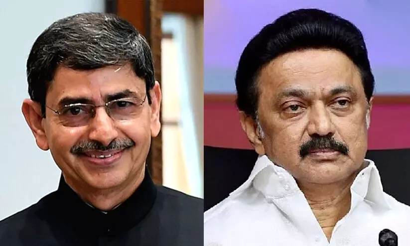 ഗവർണറുടെ ചായ സത്ക്കാരം ബഹിഷ്ക്കരിച്ച് സ്റ്റാലിനും മന്ത്രിമാരും ഗവർണറുടെ ചായ സത്ക്കാരം ബഹിഷ്ക്കരിച്ച് സ്റ്റാലിനും മന്ത്രിമാരും