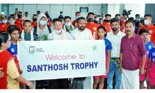 എതിരാളികളെ വരവേറ്റ് ഫുട്ബാൾ കേരളം മലപ്പുറത്ത്