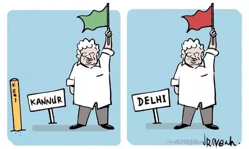 ട്രെയിൻ വരാതെ പച്ചക്കൊടി കാണിക്കാൻ കഴിയില്ലല്ലോ -യെച്ചൂരി