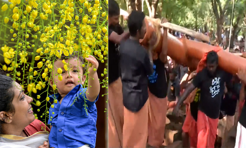 സമൃദ്ധിയുടെ വിഷു; പീഡാനുഭവ സ്മരണയിൽ ദുഃഖവെള്ളി സമൃദ്ധിയുടെ വിഷു; പീഡാനുഭവ സ്മരണയിൽ ദുഃഖവെള്ളി