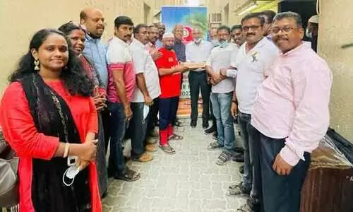 ലേബർ ക്യാമ്പിൽ ഇഫ്താർ വിരുന്നൊരുക്കി അനന്തപുരി കൂട്ടായ്മ