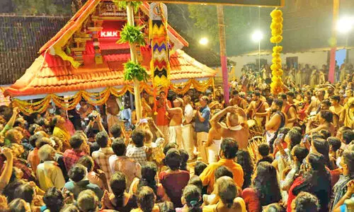 അരനൂറ്റാണ്ടിനുശേഷം കൊണ്ടംവള്ളി അയ്യപ്പക്ഷേത്രത്തിൽ ഉത്സവാരവം