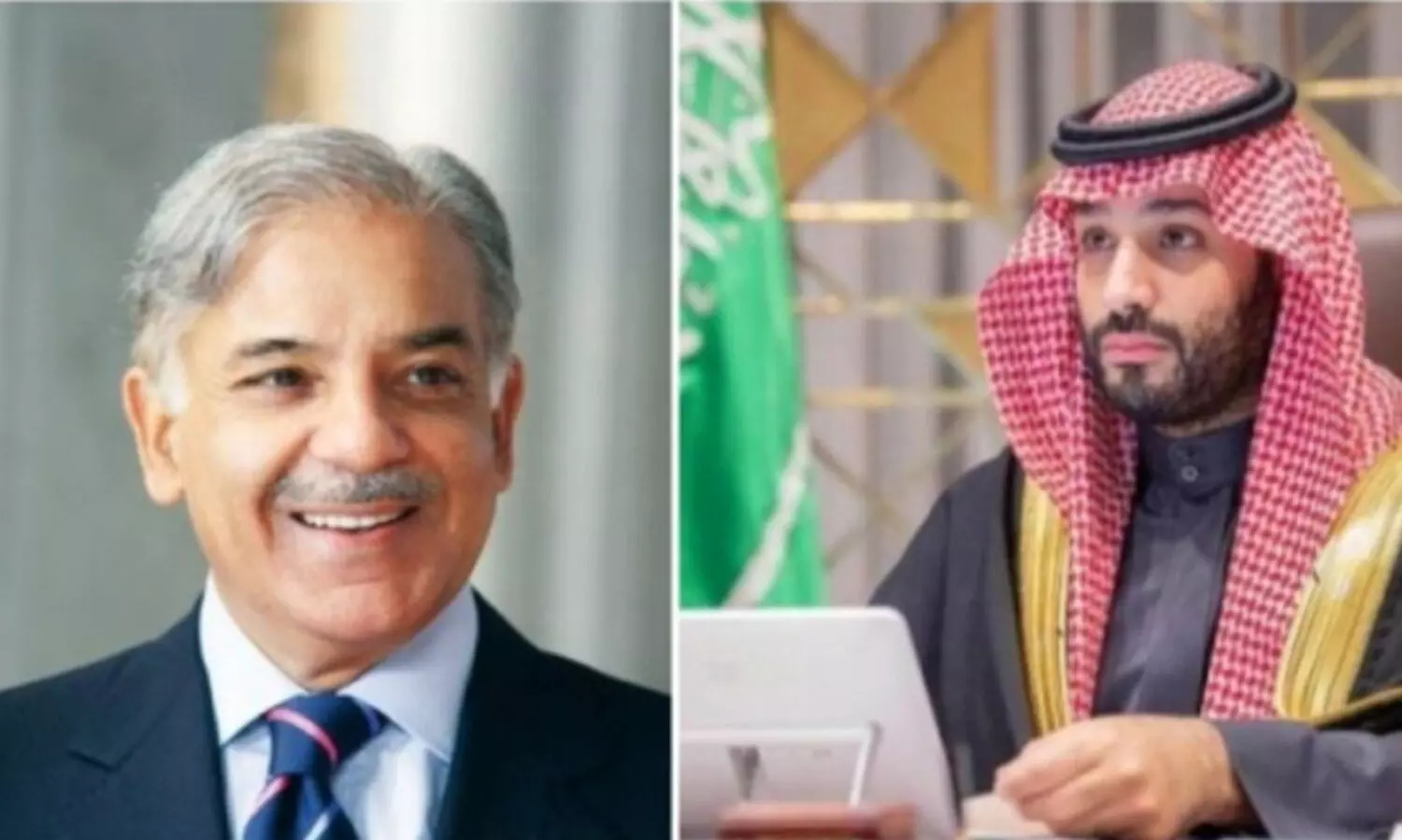 പാകിസ്താൻ പ്രധാനമന്ത്രി മുഹമ്മദ് ഷെഹ്ബാസ് ഷരീഫിനെ സൗദി കിരീടാവകാശി അഭിനന്ദിച്ചു