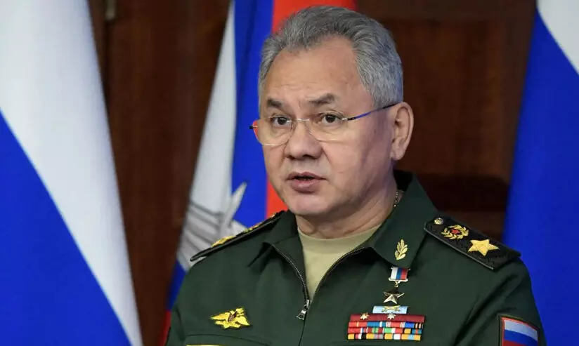 റഷ്യൻ പ്രതിരോധ മന്ത്രി സെർജി ഷോയ്ഗുവിന് ഹൃദയാഘാതം