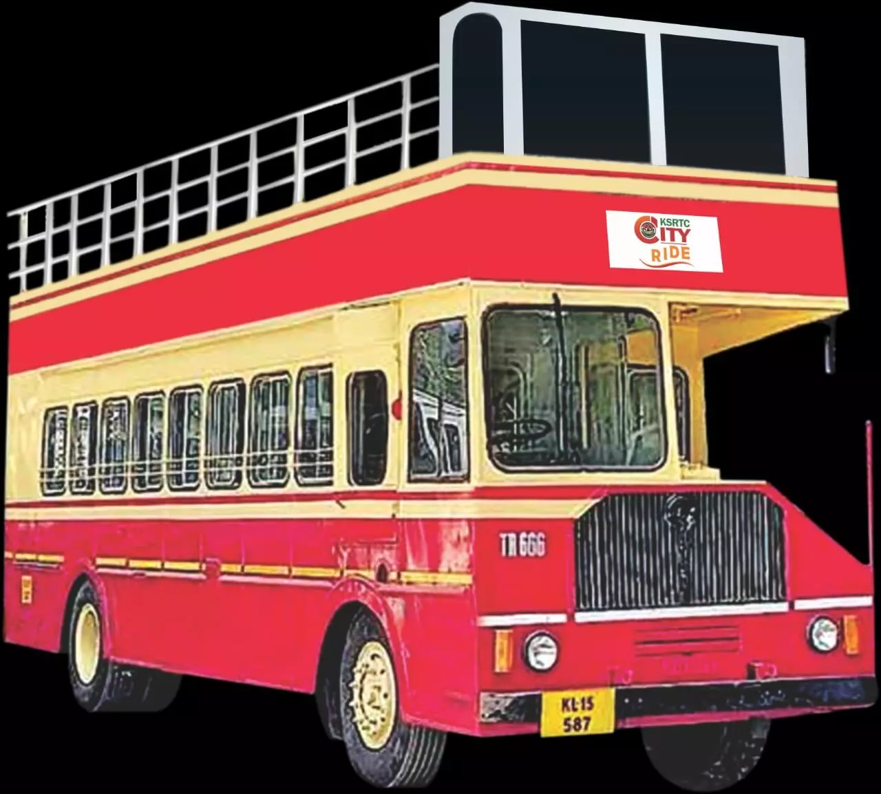 വിനോദ സഞ്ചാരികൾക്ക് ഡബിൾ ഡക്കറിൽ നഗരം ചുറ്റാം; കെ.എസ്.ആർ.ടി.സി സിറ്റി റൈഡ് 18 മുതൽ