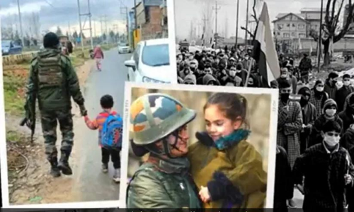 തീവ്രവാദത്തിനെതിരെ ഒരുമിച്ച്-കശ്മീർ ജനതക്ക് വേണ്ടി ഇന്ത്യൻ ആർമിയുടെ സന്ദേശം