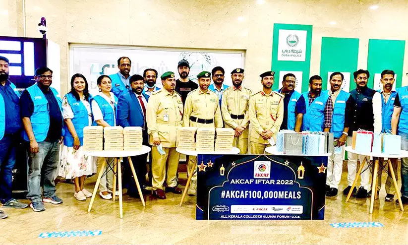 ഭക്ഷണ വിതരണം: ദുബൈ പൊലീസുമായി അക്കാഫ്​ കൈകോർക്കുന്നു​
