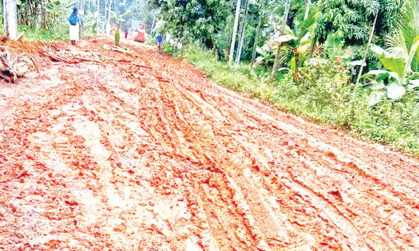 കാളപൂട്ടാൻ പാകത്തിൽ പുളിഞ്ഞാൽ റോഡ്; ദുരിതം പേറി നാട്ടുകാർ കാളപൂട്ടാൻ പാകത്തിൽ പുളിഞ്ഞാൽ റോഡ്; ദുരിതം പേറി നാട്ടുകാർ